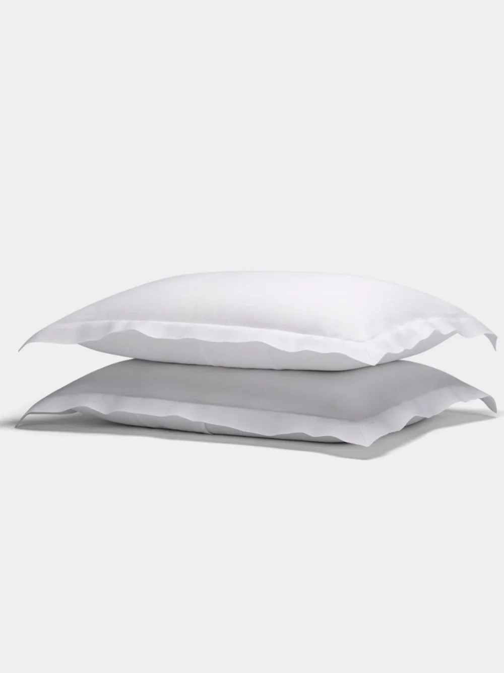 New Cozy Earth White Linen Standard Pillow Shams